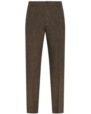 Cruna Pantalon À Design Plissé - Grey