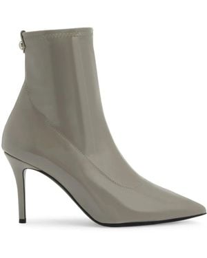 Giuseppe Zanotti Stivali Mirea 90Mm - Grigio
