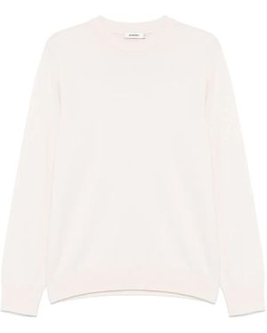 Sandro Jersey de cachemira - Blanco