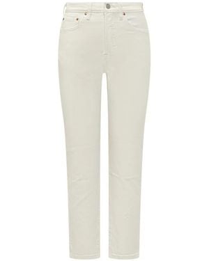 Levi's Jeans Crop 501 - Bianco