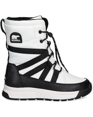 Sorel Whitney Lace-Up Boots - Black