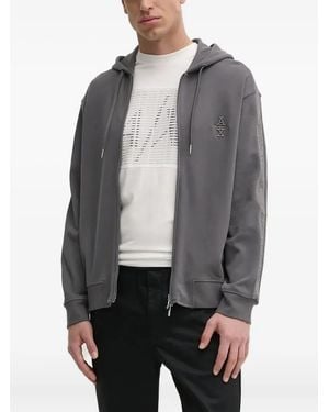 ARMANI EXCHANGE ロゴ パーカー - グレー