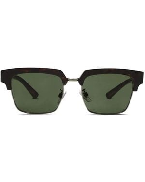 Dolce & Gabbana Marlene Sonnenbrille Mit Eckigem Gestell - Grün