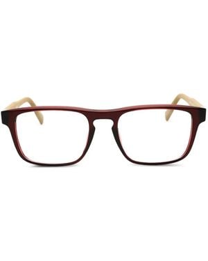 Lacoste Rectangle-Frame Glasses - Black