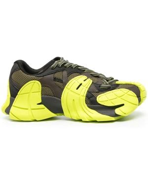 CAMPERLAB Tormenta Panelled Mesh Trainers - Yellow