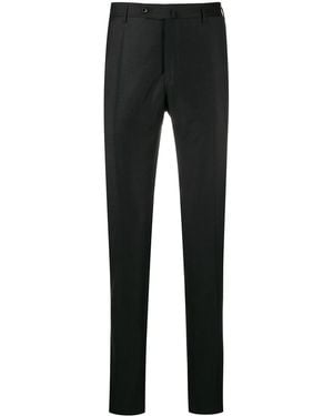 Incotex Straight-Leg Tailored Pants - Black