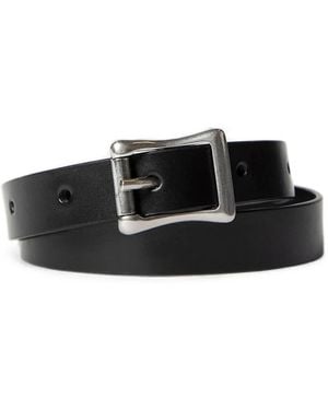 Ann Demeulemeester Sundvis Lederarmband Mit Schnallenverschluss - Schwarz