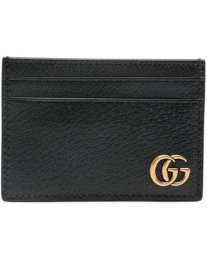 Gucci Gg Marmont Money Clip Cardholder - Black