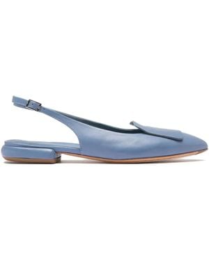 Officine Creative Pointed-Toe Mules - Blue