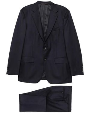 Canali Completo Monopetto - Blu