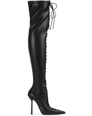 Le Silla 120Mm Colette Over-The-Knees Boots - Black
