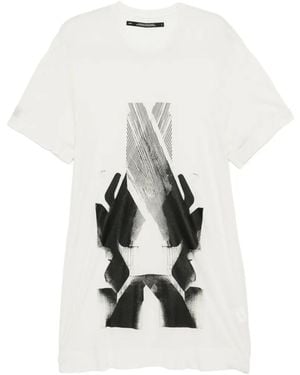 Julius Graphic-Print T-Shirt - White