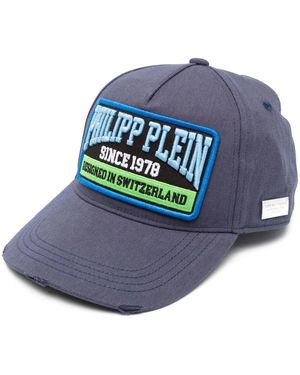 Philipp Plein ダメージ キャップ - グレー