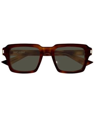 Saint Laurent Sl 947 Square-Frame Sunglasses - Black