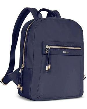 Tous Brunock Zip-Fastening Backpack - Blue