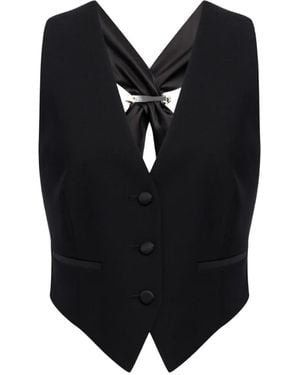 Dondup Veston À Détail De Boucle - Noir