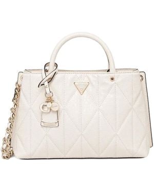 Guess Borsa A Tracolla Trapuntata - Neutro