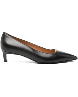 Tod's ポインテッドトゥ レザーパンプス - ブラウン