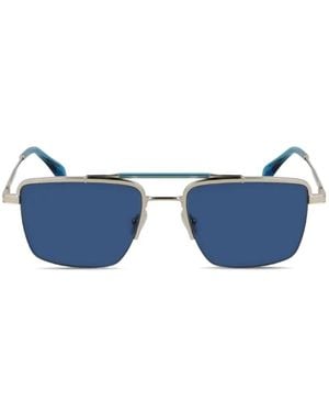 Paul Smith Lunettes De Soleil Landor À Monture Carrée - Blue