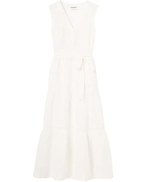Claudie Pierlot Flowy Maxi Dress - White