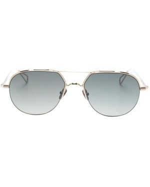 Ahlem Lunettes De Soleil Archives À Monture Pilote - Metallic