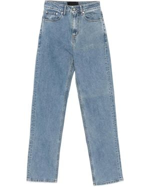 MEDEA High-Waisted Straight-Leg Jeans - Blue