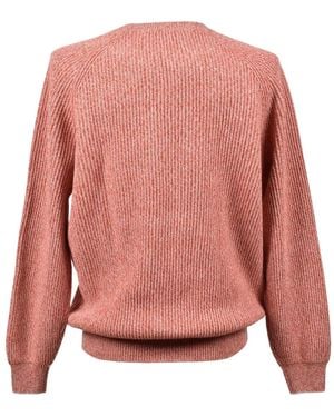 Brunello Cucinelli クルーネック セーター - ピンク