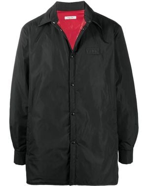 Valentino Garavani Vltn Tag Shirt Jacket - Black