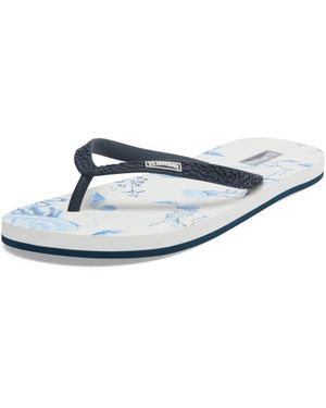 Vilebrequin Medusa Flip-Flops - White