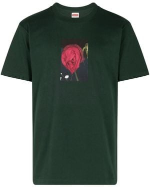 Supreme Araki Rose T-Shirt - Green