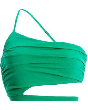Agua Bendita Haut De Bikini Ventura À Design Asymétrique - Green