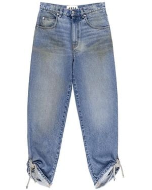 Area Crystal-Knot Jeans - Blue