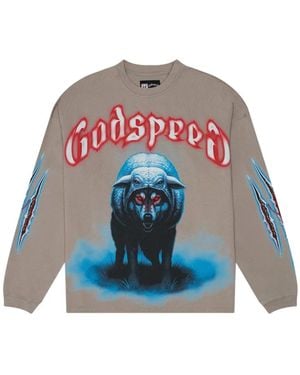 Godspeed Pull À Manches Longues - Gris