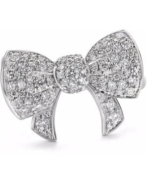 David Morris Anillo Beaux en oro blanco de 18 ct con diamantes