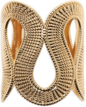 Carolina Herrera Armspange Mit Wellenform - Mettallic