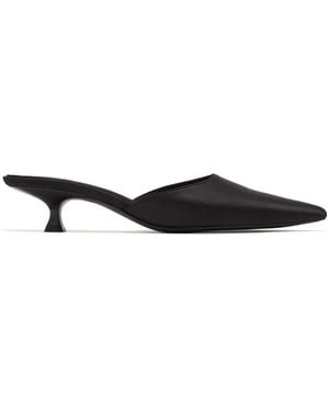 Femme LA 40Mm St. Honore Mules - White