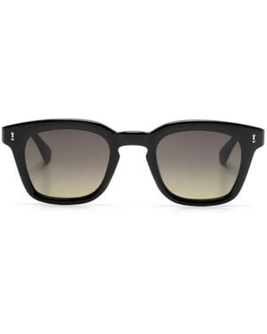 PETER AND MAY Son Sun Wayfarer-Frame Sunglasses - Black