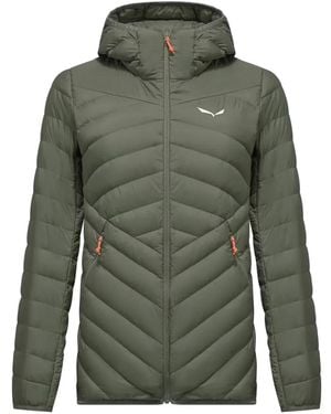 Salewa Plumífero Brenta Rds Con Capucha - Verde