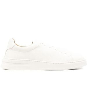 Henderson Leather Trainers - White