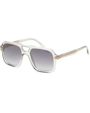 Carrera Lunettes De Soleil À Monture Pilote - Blanc