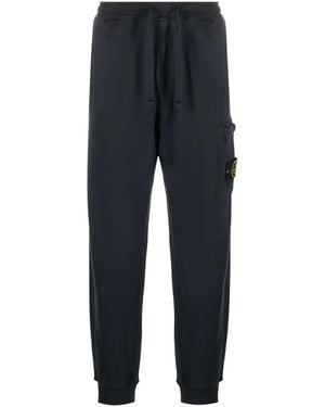 Stone Island トラックパンツ - ブルー