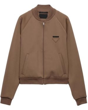 Prada ボンバージャケット - ブラウン