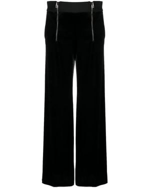 Tom Ford High Waisted Wide Leg Pants - Black