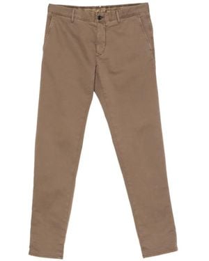 Incotex Straight-Leg Chino Pants - Gray