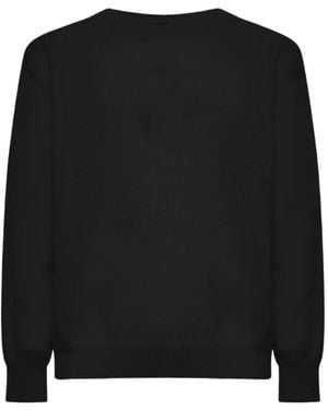 John Richmond Perforated-Detail Jumper - Black