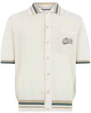 Philipp Plein Chemise À Patch Logo - Blanc