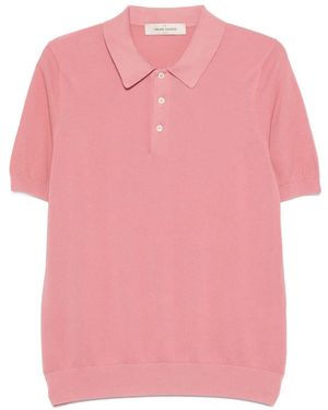 Gran Sasso Short-Sleeve Polo Shirt - Pink