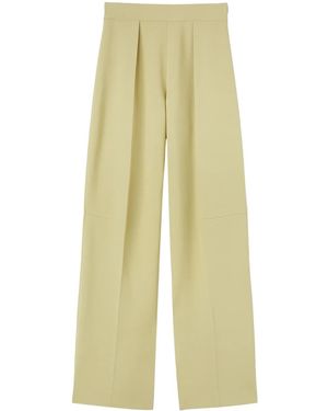 Jil Sander High-Waisted Tapered Pants - Yellow