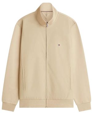 Tommy Hilfiger Zip-Up Shirt Jacket - Natural