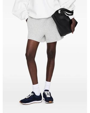 Anine Bing Short Kam Monogrammé - White